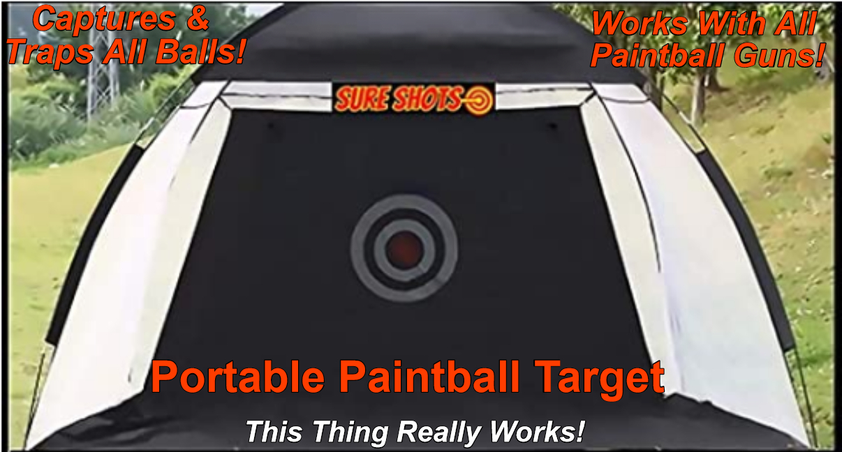 Portable Paintball Target